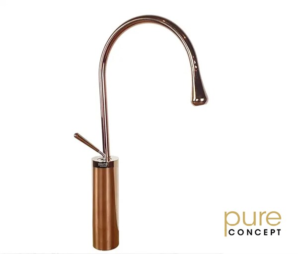 Pure Concept Minimal Bakır Set Üstü Lavabo Bataryası BF-203